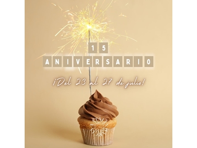 20% descuento ANIVERSARIO