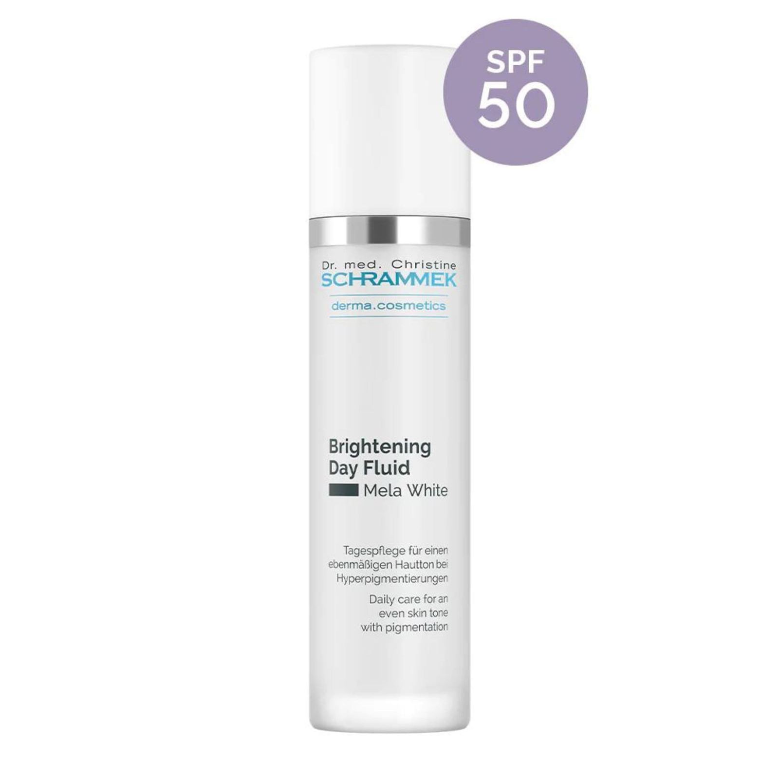 SCHRAMMEK MELA WHITE BRIGHTENING DAY FLUID SPF 50+ - Imagen 1